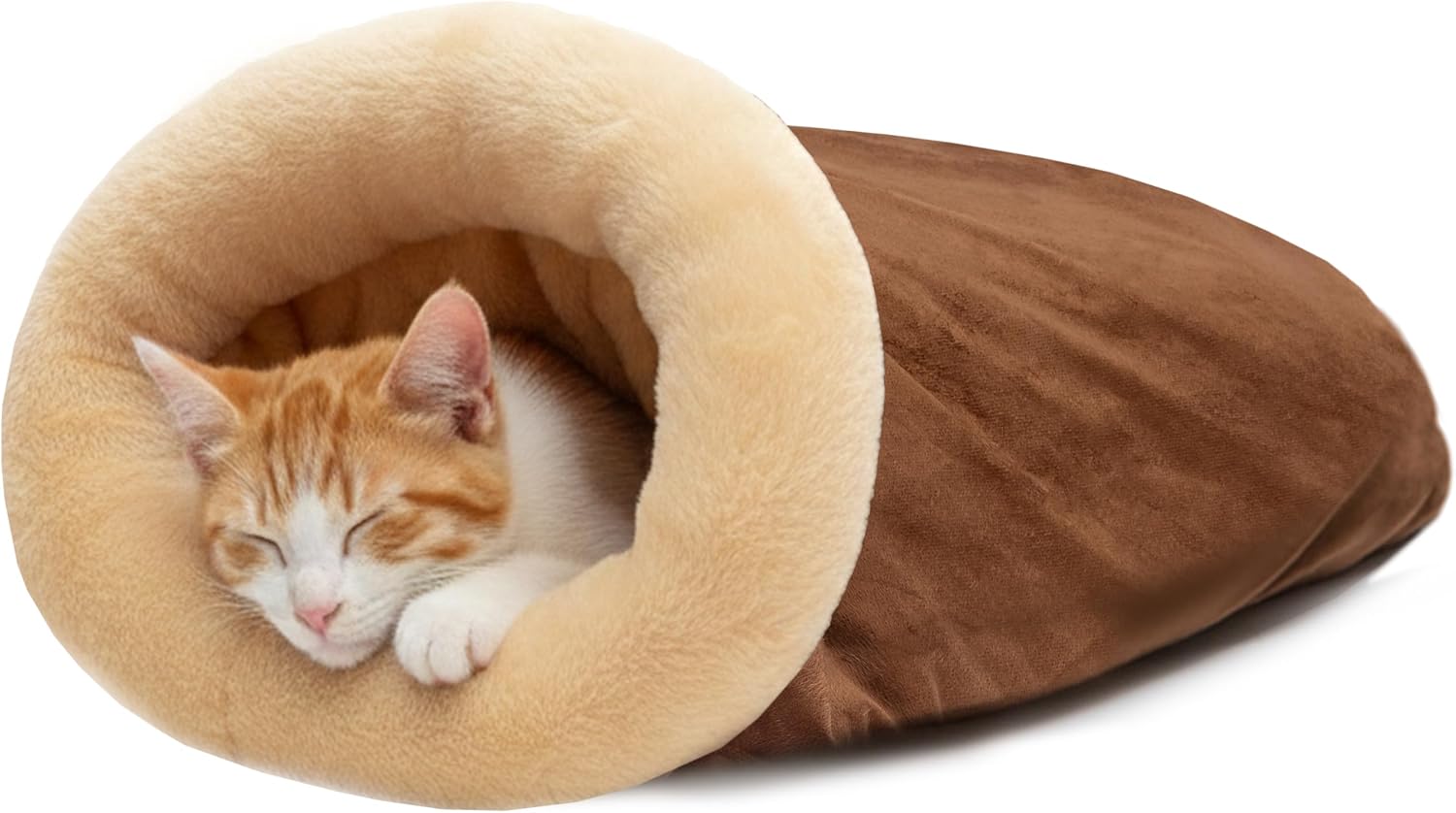 Cat Sleeping Bag — Self-Warming Snuggle Sack Cave