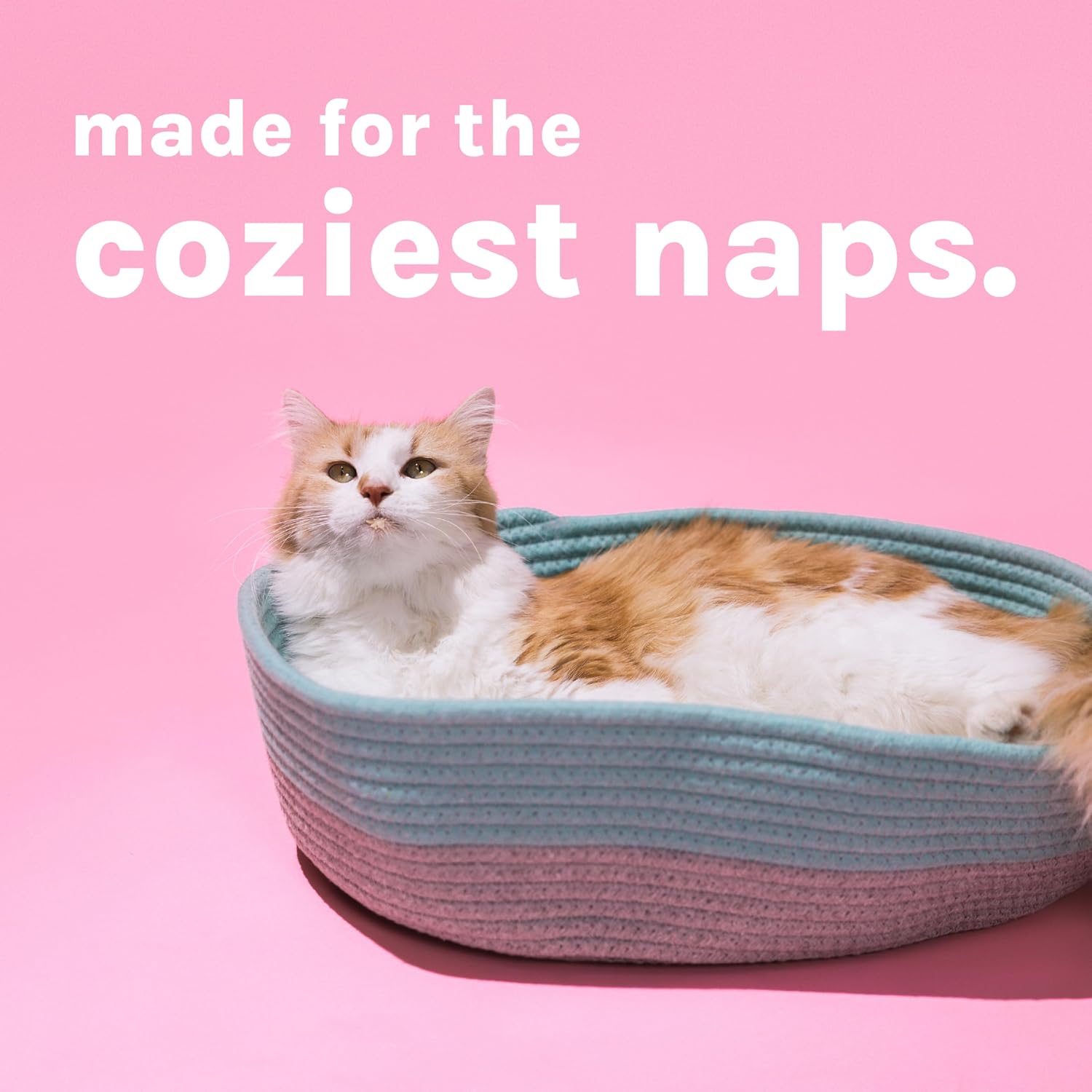 Cotton Cat Bed — 14 × 19 × 5 in