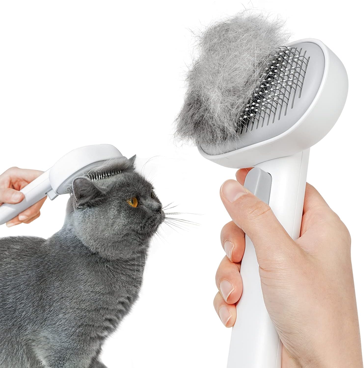 Deshedding Brush for Cats — Long or Short Hair