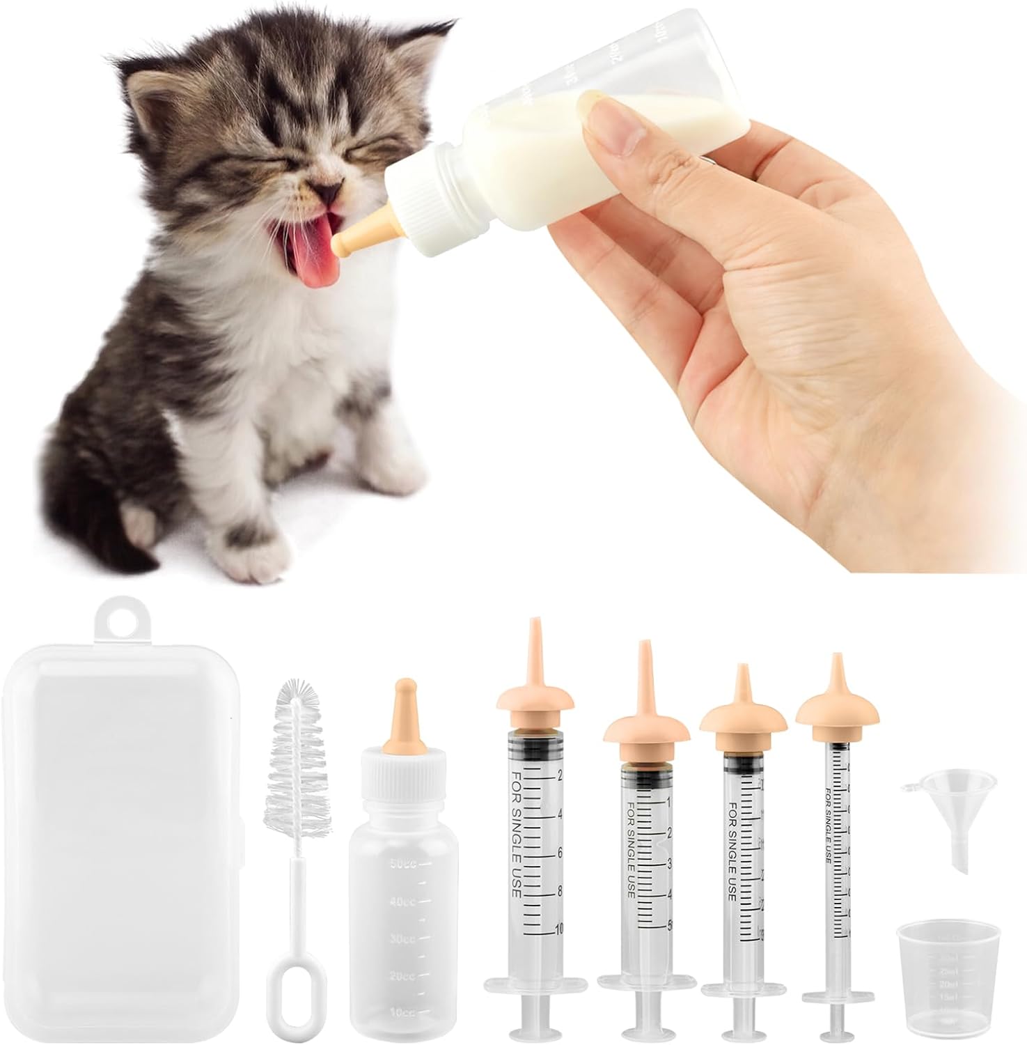 Nursing Kit for Puppies and Kittens — Silicone Nipples